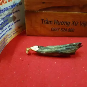 越南天然沉香項鍊吊墜1